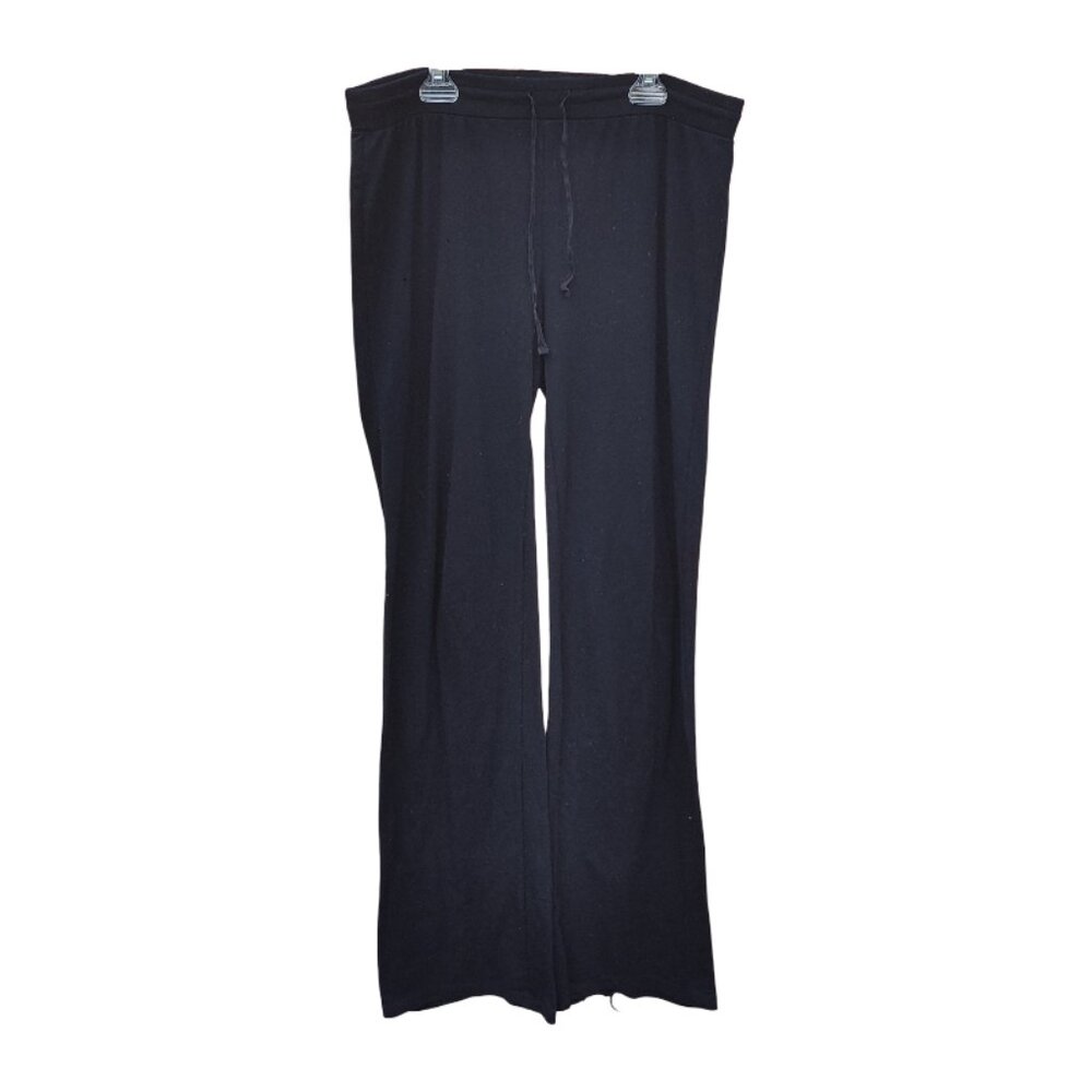 Karen Neuburger Black Lounge Pants Sweat Pants Size Large